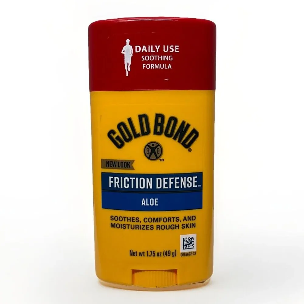 Friction Defense Stick With Aloe 1.75 Oz Gold Bond Moisturize Rough Skin Comfort